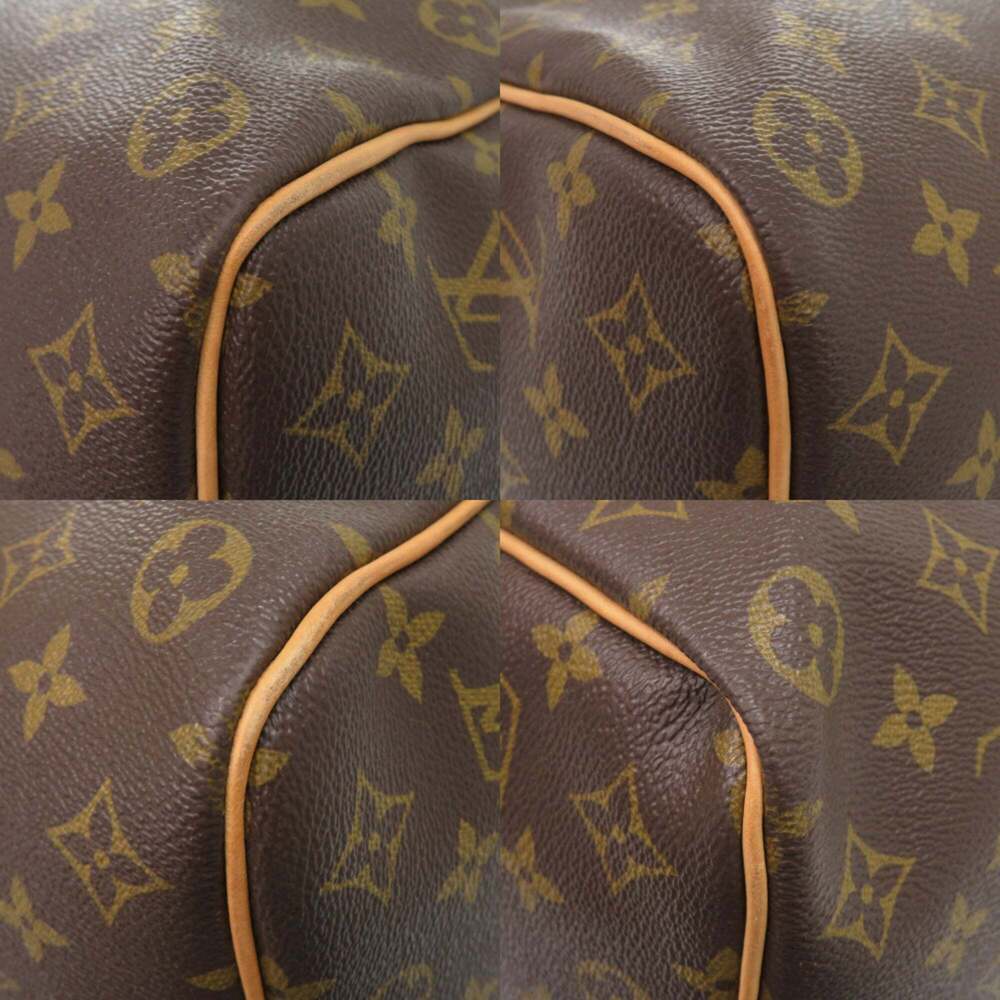 LOUIS VUITTON Authentic Brown Monogram Keepall 50 Boston Bag - Picture 4 of 10